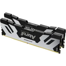 Kingston FURY Renegade DDR5 RGB Silber/Schwarz XMP 48GB (2x24GB) 8800MT/s CL42 CUDIMM Desktop Gaming Speicher Kit mit 2 - KF588CU42RSAK2-48