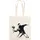 Anaconda Stofftasche Bansky Blumenwerfer