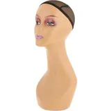 Weiblicher Kopf, Afro Manequins Köpfe, Professioneller Perückenkopf, Display Perücken, Sonnenbrillen, Hüte, Schmuck, Schals, gerade