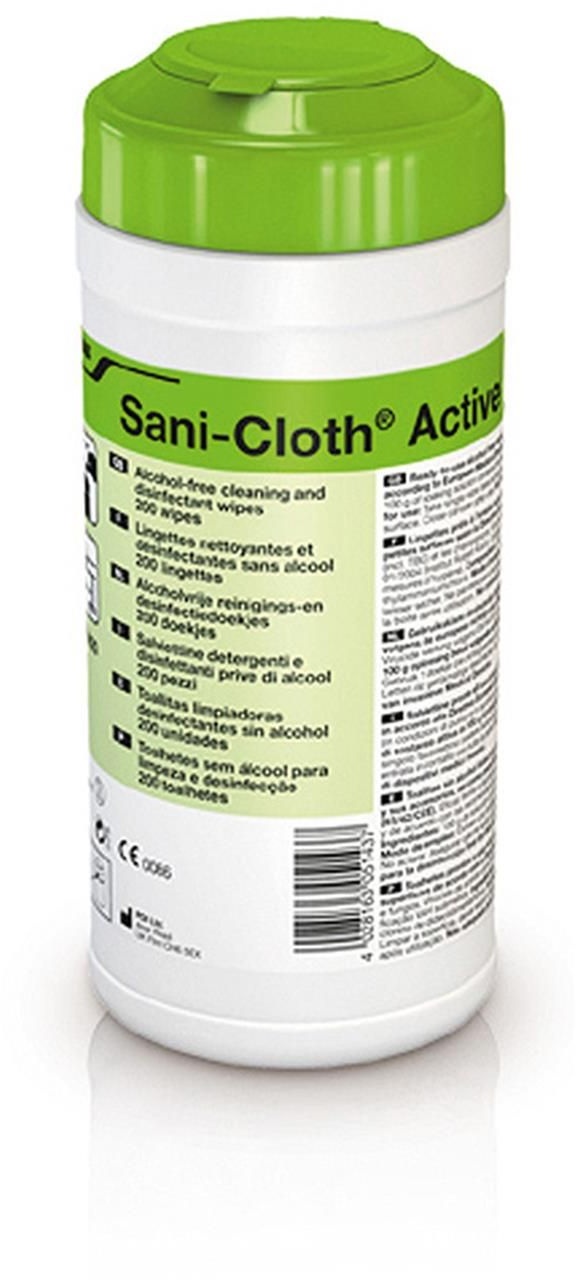 Ecolab Sani-Cloth® Active Flächendesinfektionstücher 200 Tücher Spenderbox St