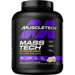 Muscletech Performance Series Mass Tech Extreme 2000 (6lbs) Vanilla Milkshake EINHEITSFARBE 2720 g