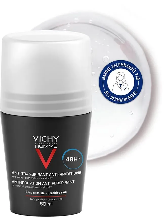 Vichy Homme Deodorant für empfindliche Haut