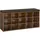 VASAGLE Schuhbank 30 x 105 x 48 cm vintagebraun / vintagebraun