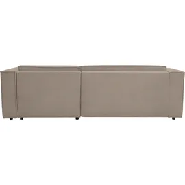 werk2 Ecksofa Cord 3-Sitzer Greige