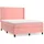 vidaXL Boxspringbett 140 x 200 cm Rosa