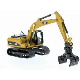 Diecast Masters 320D - Bagger gelb 1:87