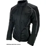 Bores Shanon Motorradjacke Schwarz/Grau XS