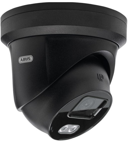 ABUS IPCS54611A Kugel Dome schwarz IP Kamera 4 MPx WL Vollfarb Tag Nacht