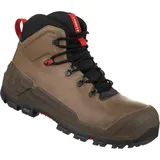 WÜRTH MODYF Sicherheitsstiefel Cronos MID S3S für Herren und Damen in Braun/Weite 11 - professioneller Arbeitsstiefel mit Zehenschutzkappe aus Fiberglas - in der Größe 46 - 46 EU