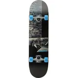 FIREFLY Skateboard Half Pipe, Schwarz/Grau/Blau, Onesize