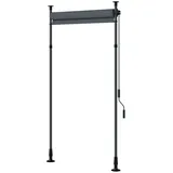furnicato Markise 220-310 cm grau