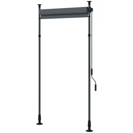 furnicato Markise 220-310 cm grau