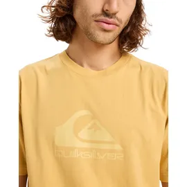 QUIKSILVER T-Shirt mit kurzen Ärmeln, EV Com Logo, SS, Gelb, S