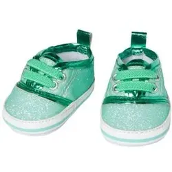 HELESS 149 Puppen-Glitzer-Sneakers, mint, Größe 38-45 cm