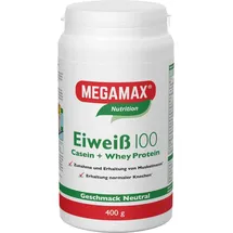 MEGAMAX Eiweiß 100 Neutral Pulver 400 g