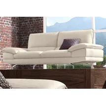 Calia Italia Couch Leder 3-Sitzer Beige