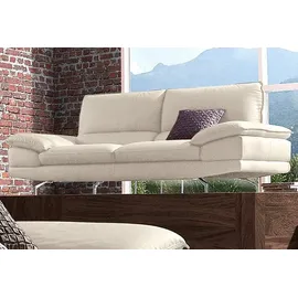 Calia Italia Couch Leder 3-Sitzer Beige
