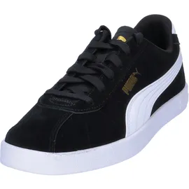 Puma Club II Sneaker, Black White Gold, 43