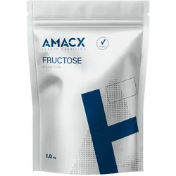 AMACX Getränkepulver Fructose All Natural | 1000g Beutel