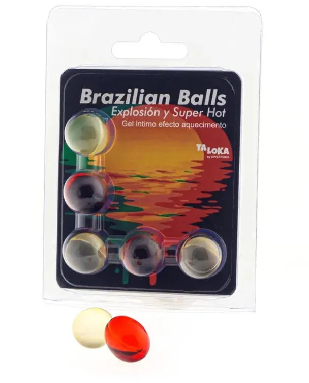 TALOKA - 5 BRASILIANISCHE BLLE, SUPERHEISSES, AUFREGENDES GEL MIT EFFEKT