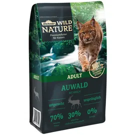 Dehner Wild Nature Trockenfutter für Katzen Auwald Adult, Hirsch