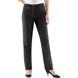 Cosma Thermohose COSMA, Damen, Gr. 205, Extrakurzgrößen, schwarz, 55% Polyester, 45% Baumwolle, unifarben, lang, Hosen Thermohose