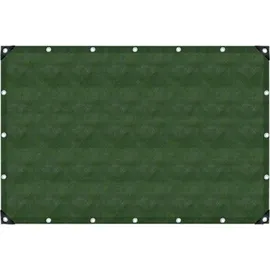 FP Gewebeplane oliv 3 x 5 m UV-stabil mit Ösen 50 cm