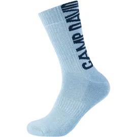 Camp David Socken »cushioned« 4 Stk. tlg. mit auffälligem Markenlogo-Design blau