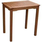 Garden Pleasure Gartentisch PITTSBURGH braun rechteckig 70,0 x 50,0 x 75,0 cm