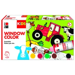 Marabu KiDS Window Color Set „Farmer“