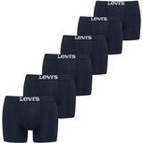 Levis Herren Solid Basic Boxer Briefs, Navy, XL