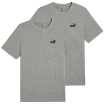 Puma ESS Small No. 1 Logo Tee grau L