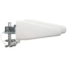 PremiumX LTE-Antenne Outdoor 3G 4G - 800 - 2600 MHz - LTE MiMo Duo-Richtantenne 10m Kabel - Hotspot Mobilfunk Vodafone Telekom Modem Router