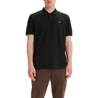 Levi ́s ® Levi's Poloshirt Housemark Polo in schwarzer Piqué-Qualität-XL