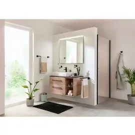 Fackelmann Aufsatzwaschbecken Vaida Keramik 61 cm Weiß