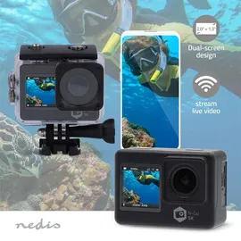 Nedis ACAM71BK Action Cam Schwarz