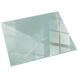 Tulup Glasbodenplatte Rechteck 60 x 40 cm 0,4 m Zartes Marmormuster/Türkis