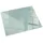 Tulup Glasbodenplatte Rechteck 60 x 40 cm 0,4 m Zartes Marmormuster/Türkis