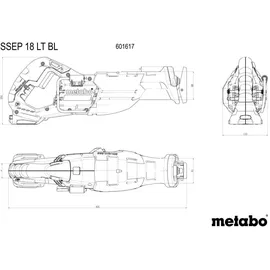 Metabo SSEP 18 LT BL