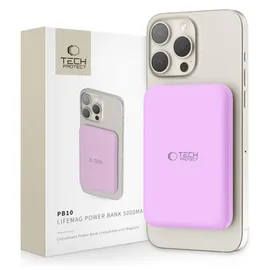 TECH-PROTECT Pb10 Lifemag Magsafe 5000 mAh Powerbank – Pink