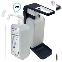 Blanc HYGIENIC Hebelspender 1.000ml Schwarz/Weiß