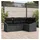 vidaXL Gartensofa-Set Loungesofa schwarz