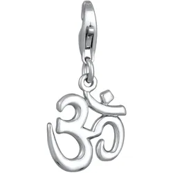 Nenalina Om Symbol Anhänger 925 Silber silberfarben Damen 