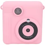 Cryfokt 1080P HD-Sofortdruckkamera mit Doppelobjektiv und Lustigen Aufklebern für Kreative, Speicherkartensteckplatz, Handkamera für Spiele Im Freien