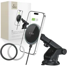 TECH-PROTECT MagSafe Dash KFZ-Montage-Kabelloses Ladegerät 15 W Schwarz