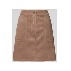 Opus Minirock mit Eingrifftaschen Modell REAH Mittelbraun, 42