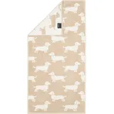 CAWÖ Home Handtücher We Love Dogs 6246 Natur-Beige - 33 Handtuch 50x100 cm
