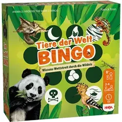 Tiere der Welt Bingo