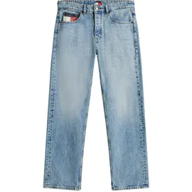 Tommy Hilfiger Tommy Jeans Regular-fit-Jeans Otis Regular Straight Gerade geschnittene Jeans, regulärer Leibhöhe blau 34