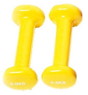 Effea Sport Hanteln - Ausrüstung Fitness - Yellow